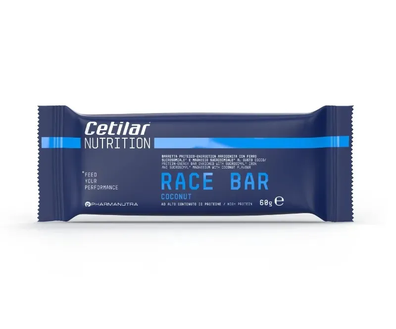 Белково-энергетический батончик CETILAR NUTRITION RACE BAR, кокос