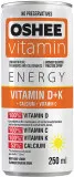 Напиток OSHEE Vitamin Energy Vitamin D+K+Calcium+Vitamin C, 250 мл, лайм-лимон