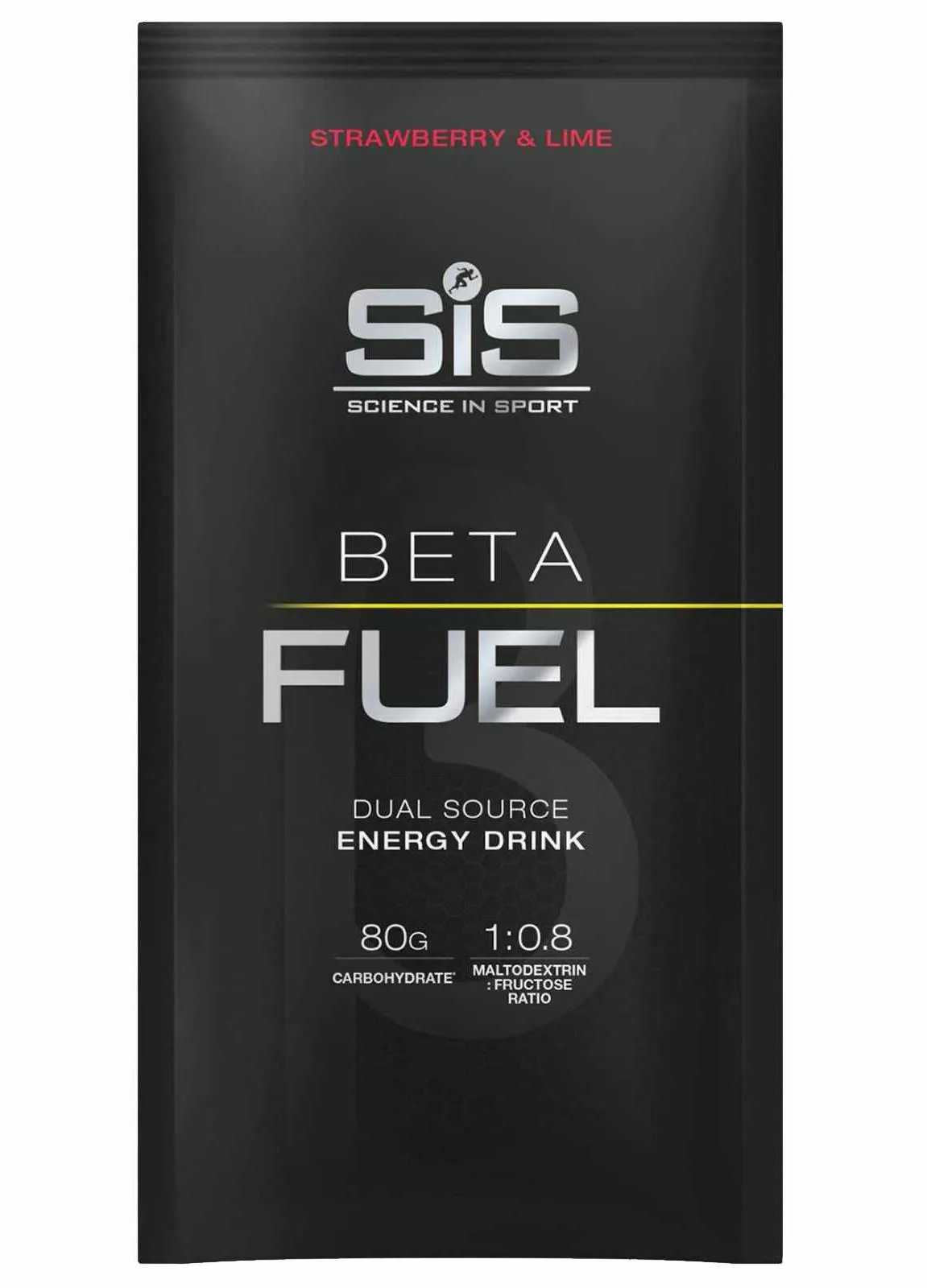 SIS POWDER BETA FUEL, напиток высокоуглеводный в порошке, вкус Клубника&Лайм, 82 гр.