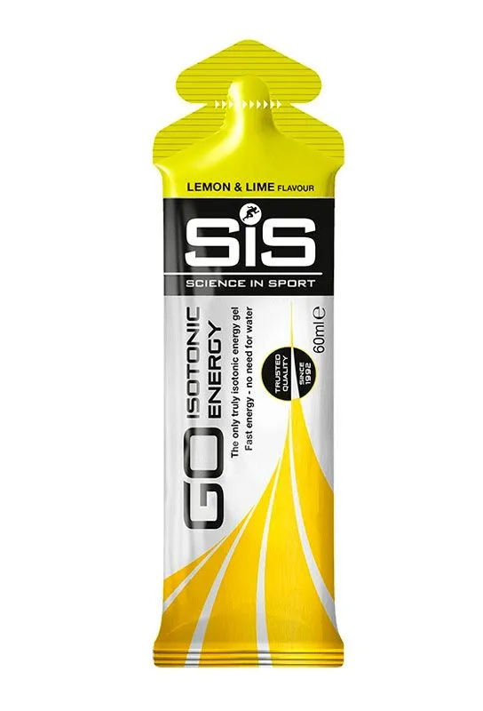 Гель углеводный изотонический SiS Go Isotonic Gel (Лимон и Лайм) 60 мл