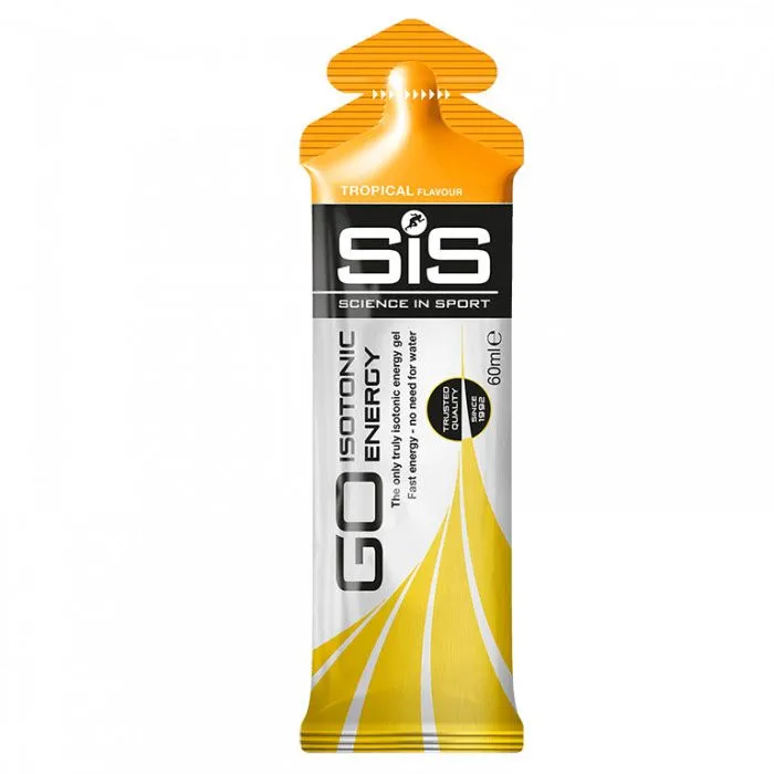 Гель углеводный изотонический SiS Go Isotonic Gel (Тропические фрукты) 60 мл